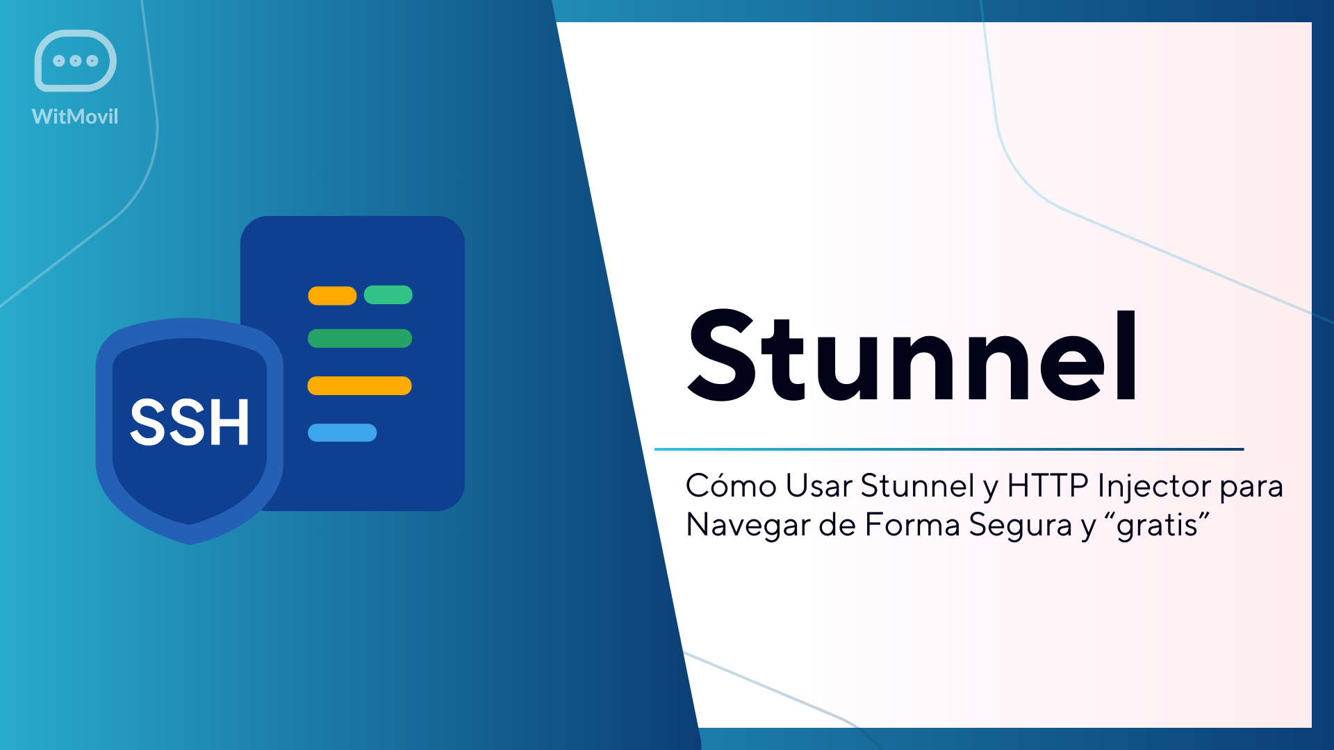 Cómo configurar HTTP Injector y Stunnel para tener Internet Gratis